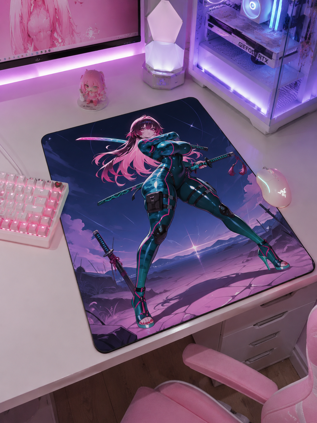 Anime Mouse Pads and Desk Mats for Creative Setups