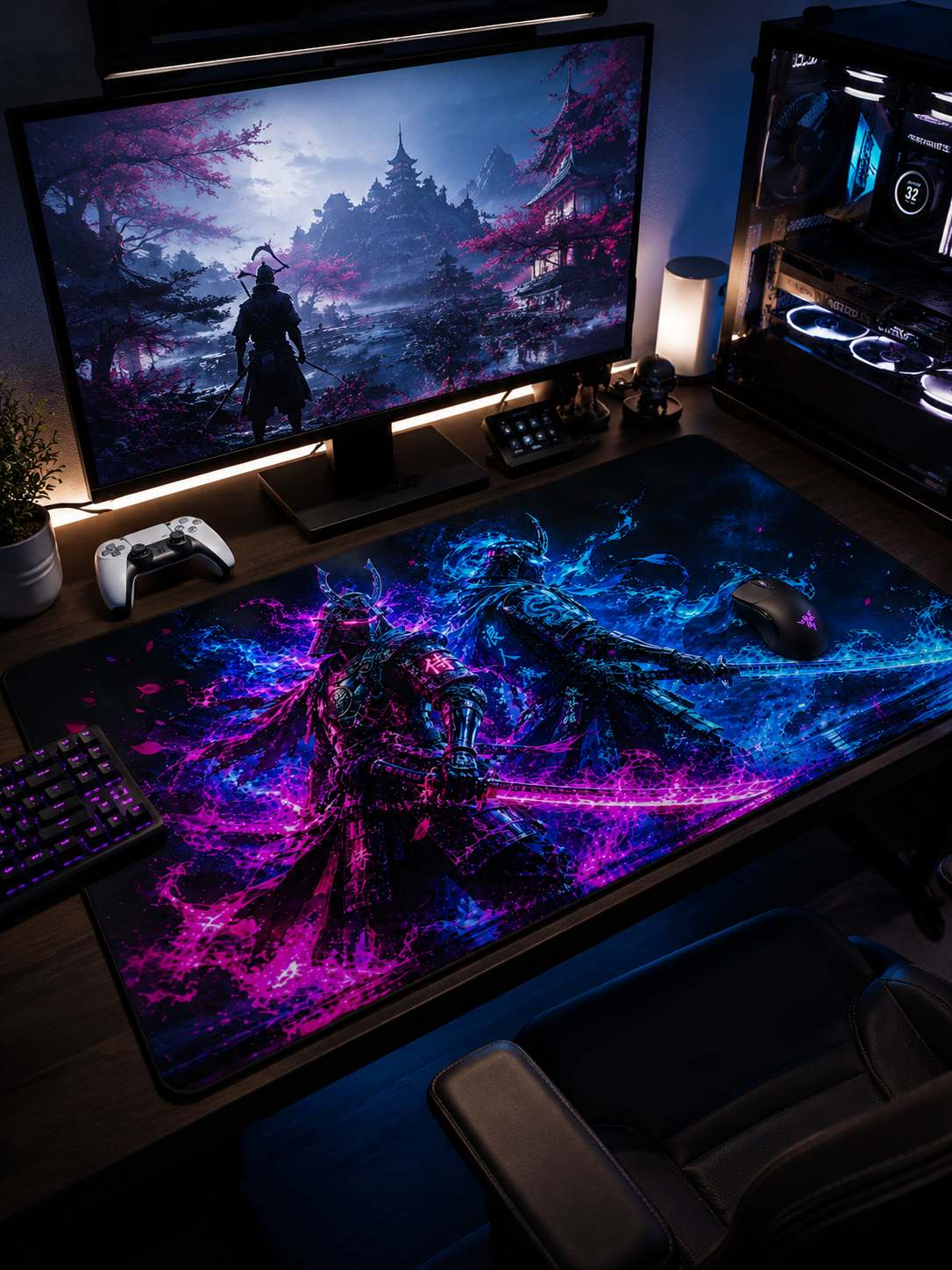 Sci-Fi & Cyberpunk Desk Mats