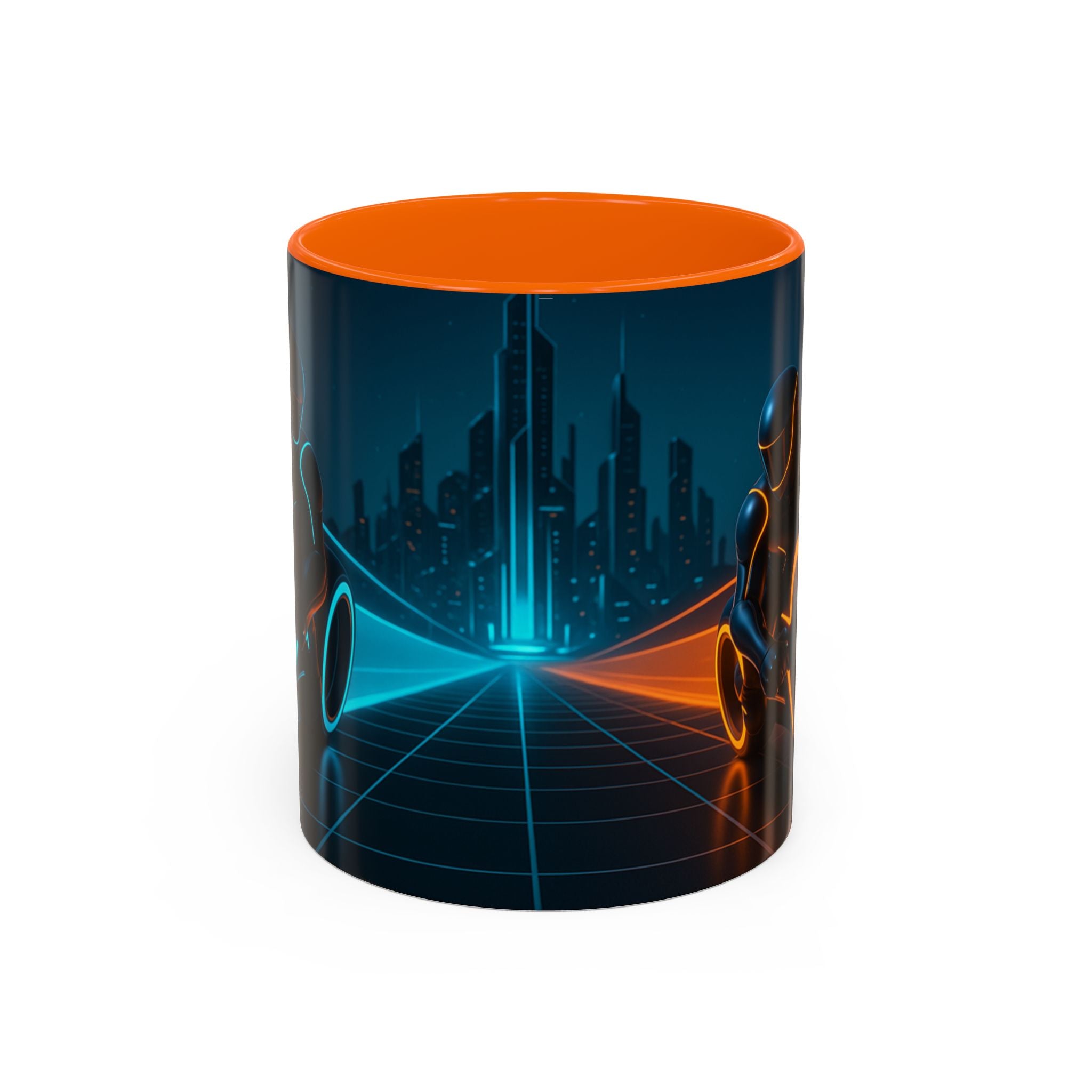 Tron Ceramic Mug. Tron Coffee Cup