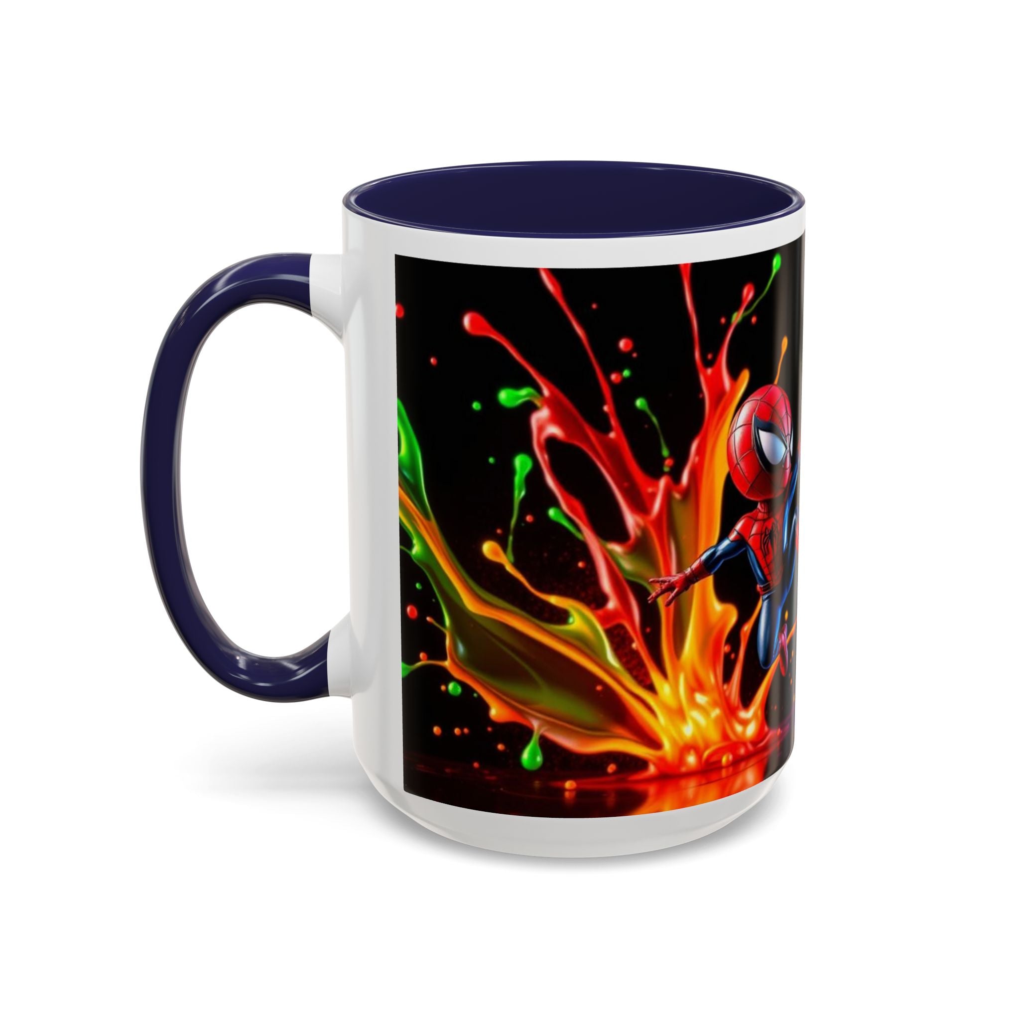 Spiderman vs Venom Mug, Colorful Ceramic Cup