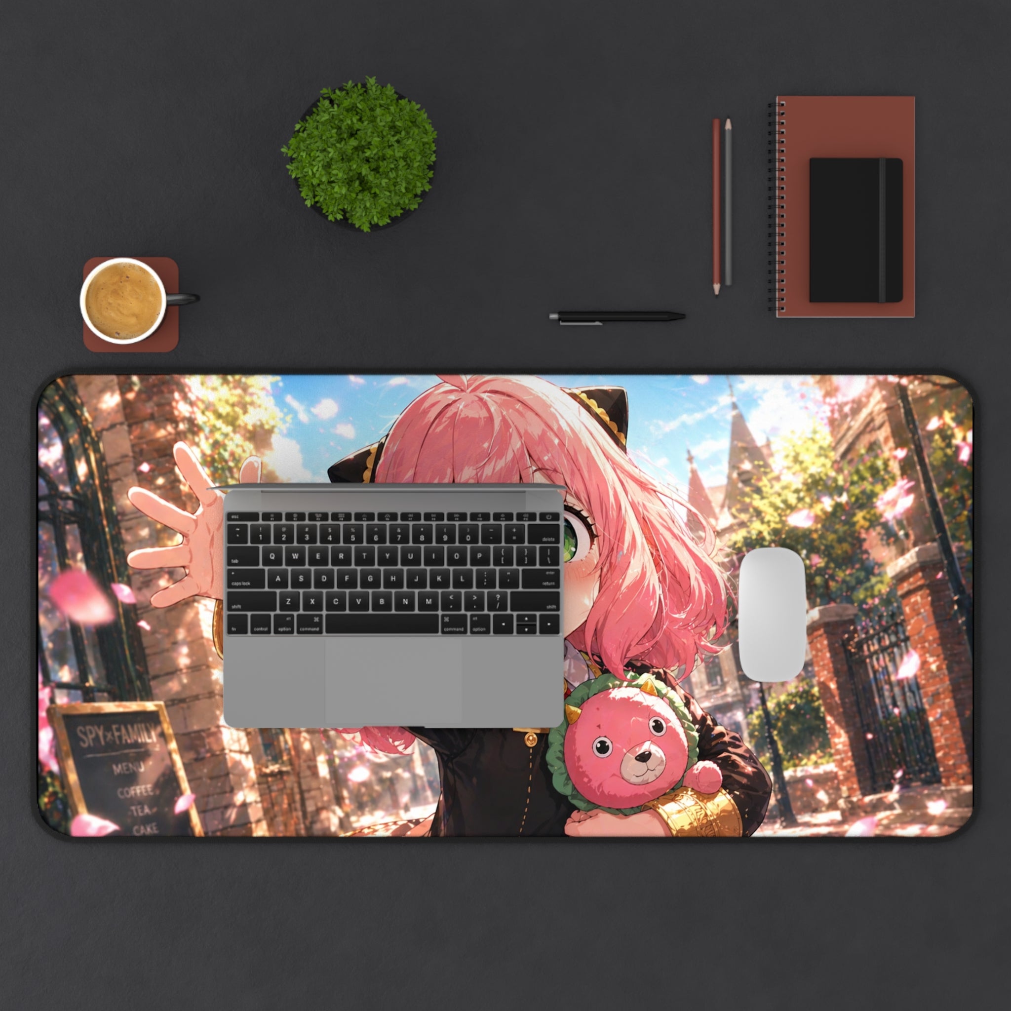Anya Forger Cute Anime Desk Mat Mouse Pad