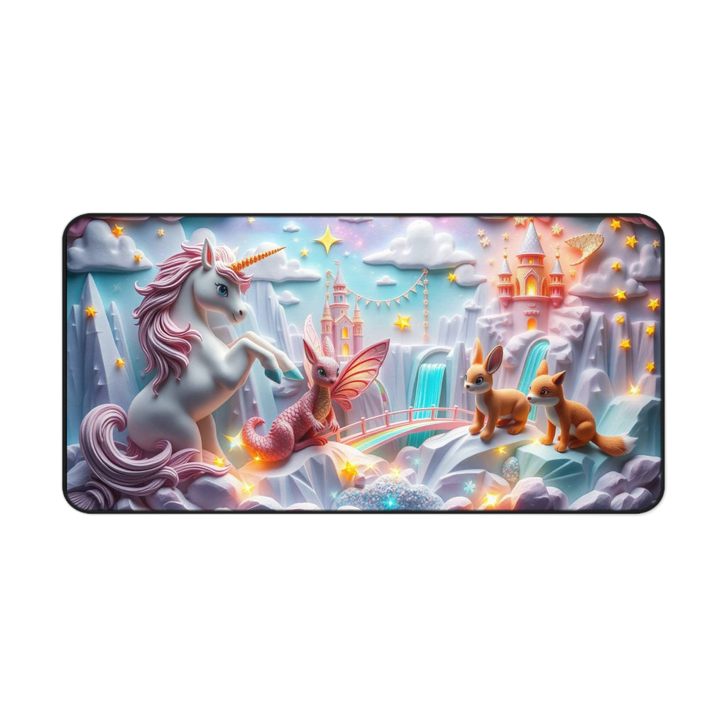 Fantasy World Desk Mat, Premium Mouse Pad for Kids