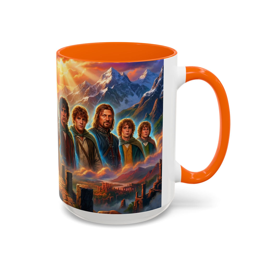 The Lord of the Rings Mug, Vibrant LOTR Coffee Mug for Fans