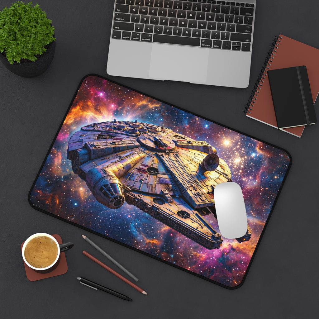 Millennium Falcon Desk Mat, Star Wars Mouse Pad with Non-Slip Base