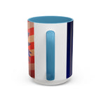 Patriotic Eagle & Flag Coffee Mug, American Coffee Tea Cup, American Kitchen Decor