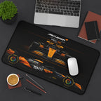 McLaren MCL38 Racing Desk Mat — Formula 1 Car Mouse Pad