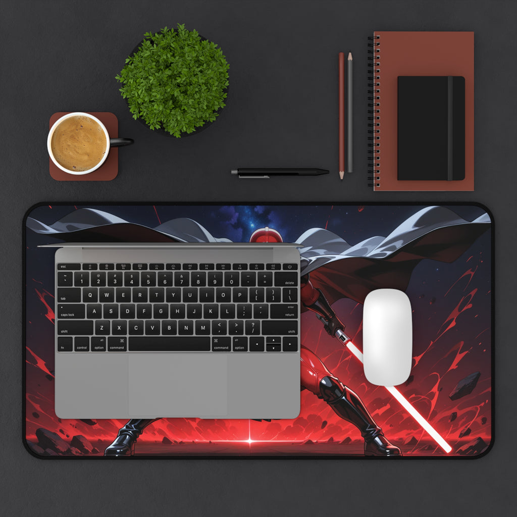 Darth Vader Desk Mat, Star Wars Gaming Mouse Pad with Non-Slip Base