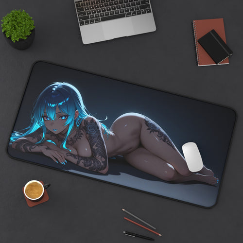 Anime Waifu Desk Mat, Sexy Girl Desk Pad, Play Mat for Gaming Setup