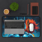 Galactic Cats Desk Mat, Premium Mouse Pad