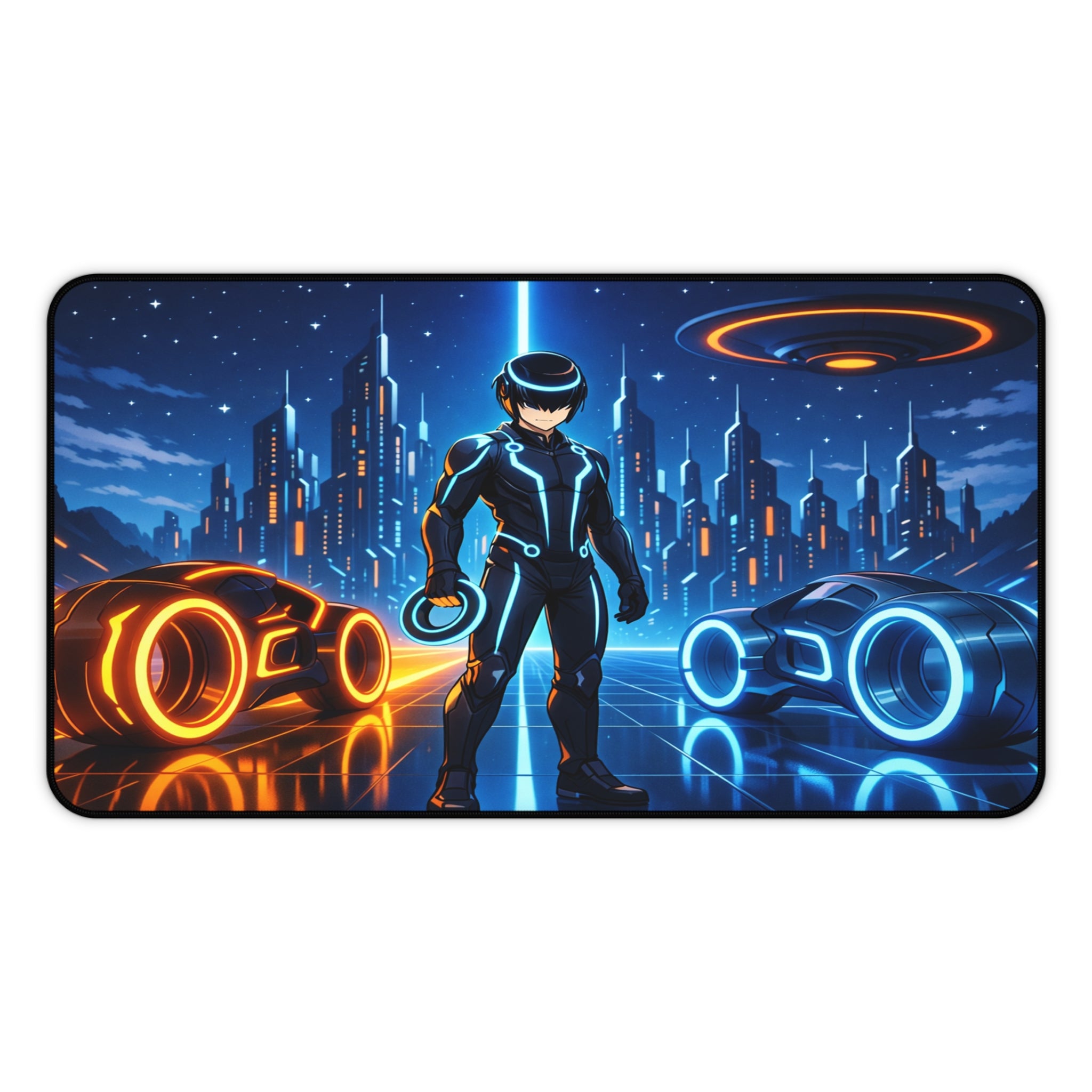 Tron Anime Desk Mat - Tron Gaming Mouse Pad