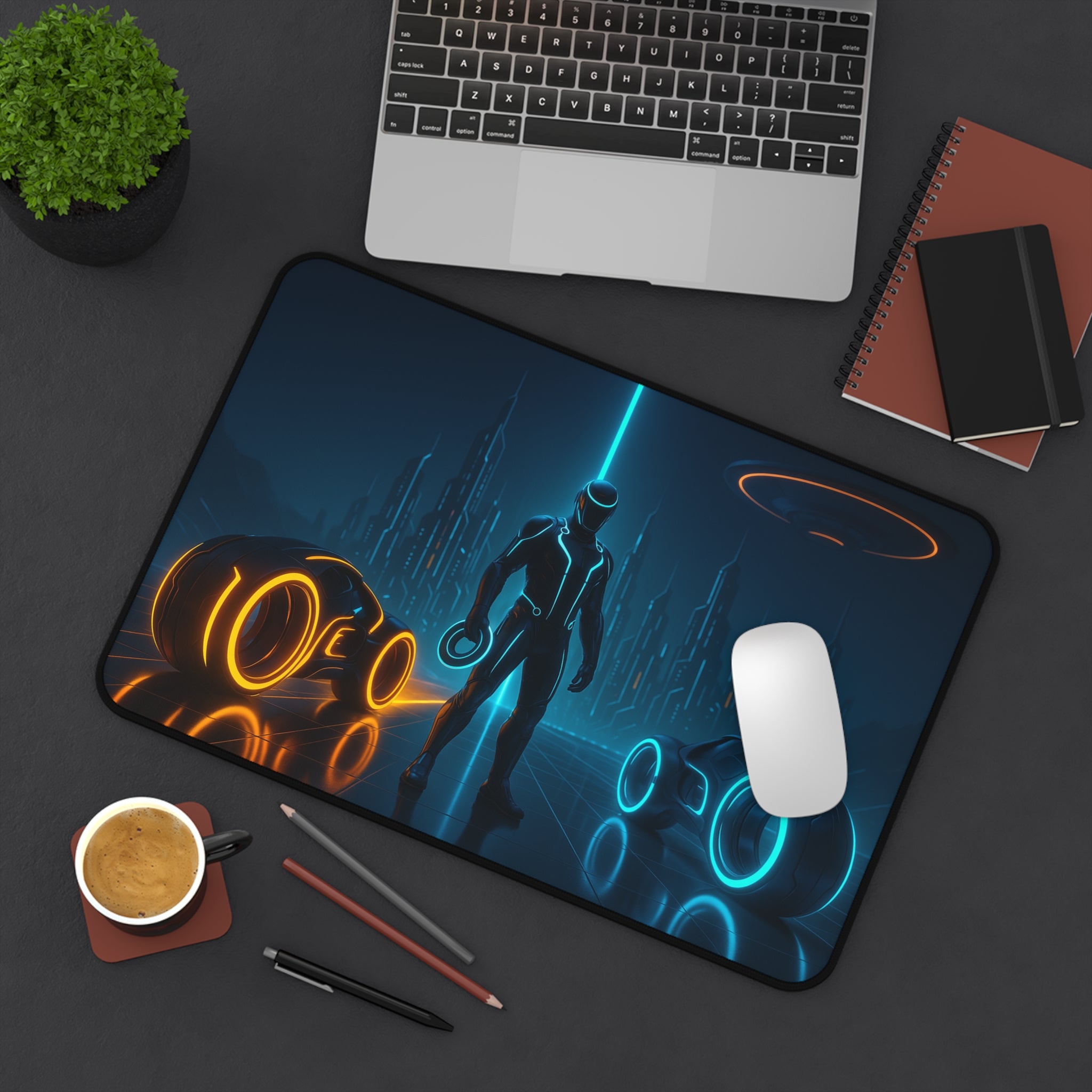 Tron Gaming Mouse Pad - Tron Legacy Desk Mat