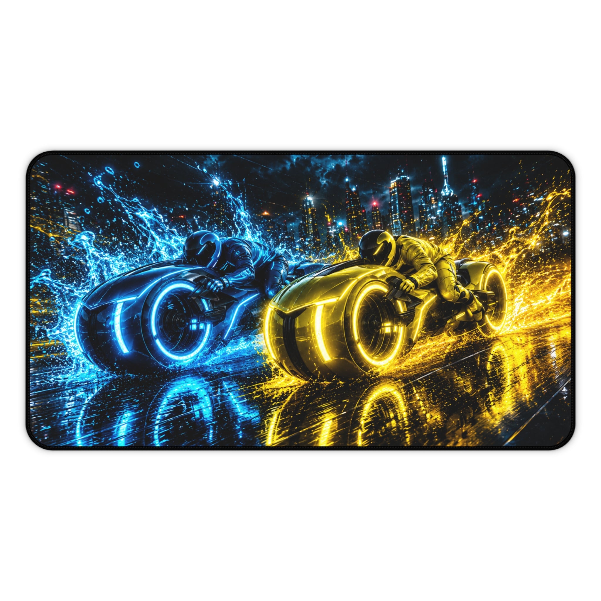 Tron Racers Mouse Pad - Tron-Inspired Desk Pad