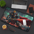 Epic Warrior Ragnarokh Ironveil Desk Mat, Non-Slip Neoprene Gaming & Work Surface