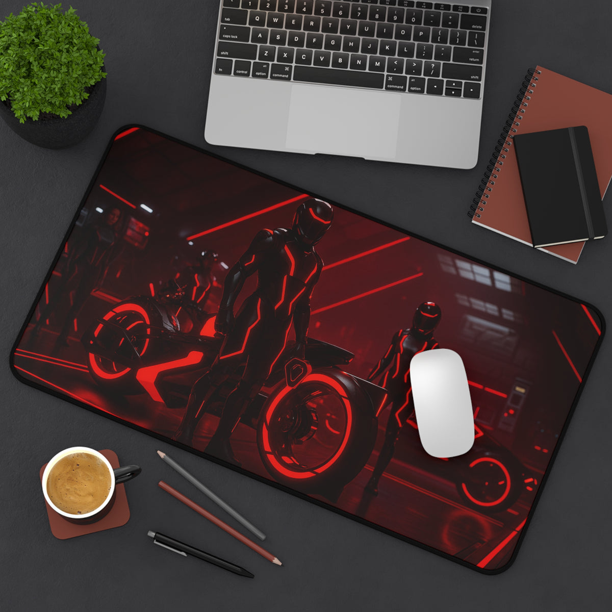 Tron Gaming Desk Mat - Tron Ares Mouse Pad for Fans
