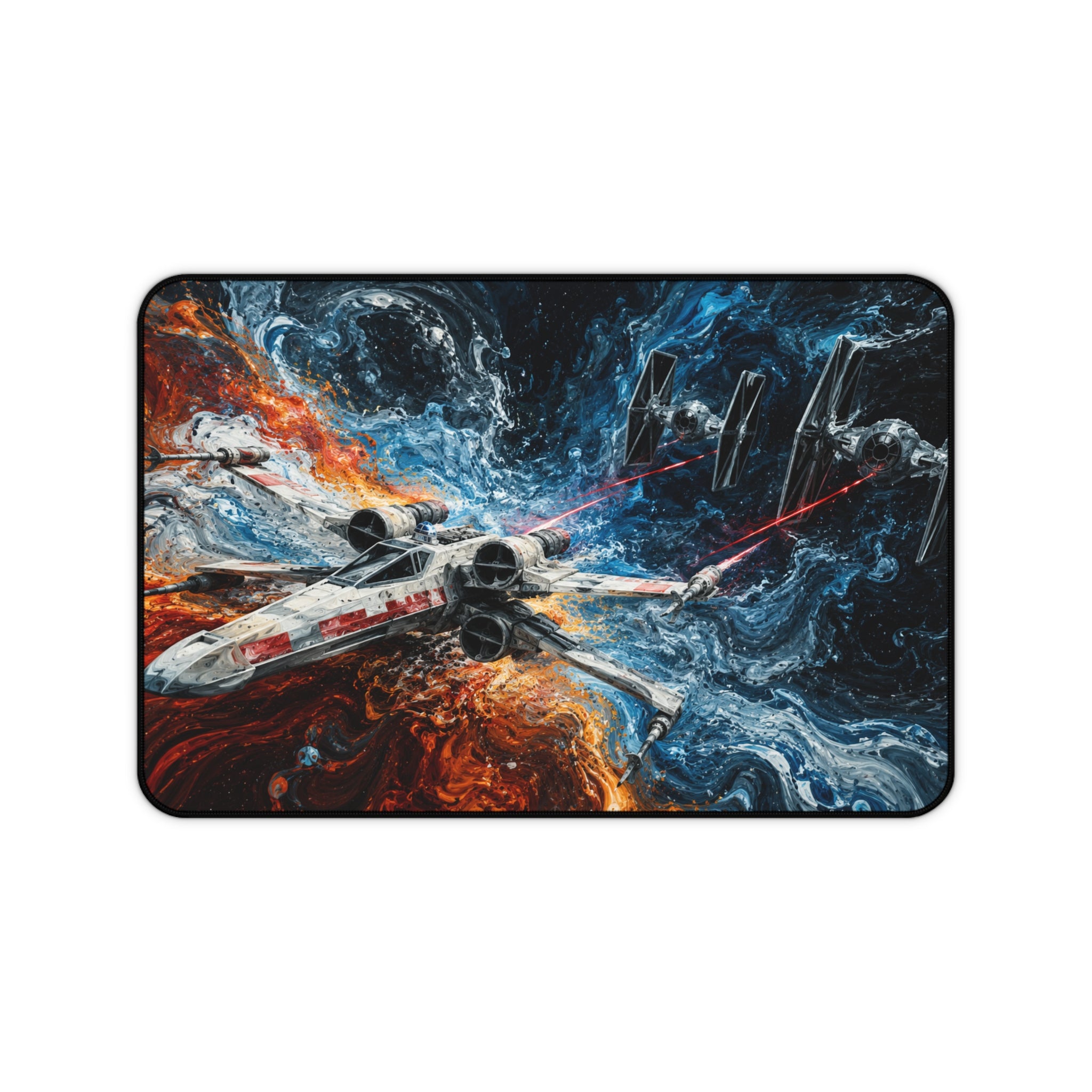 Desk Mat - Space Combat Gaming Mouse Pad
