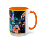 Pac-Man Mug, Colorful Ceramic Cup