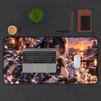 Anime Waifu Character Desk Mat & Gaming Mouse Pad