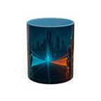 Tron Ceramic Mug. Tron Coffee Cup