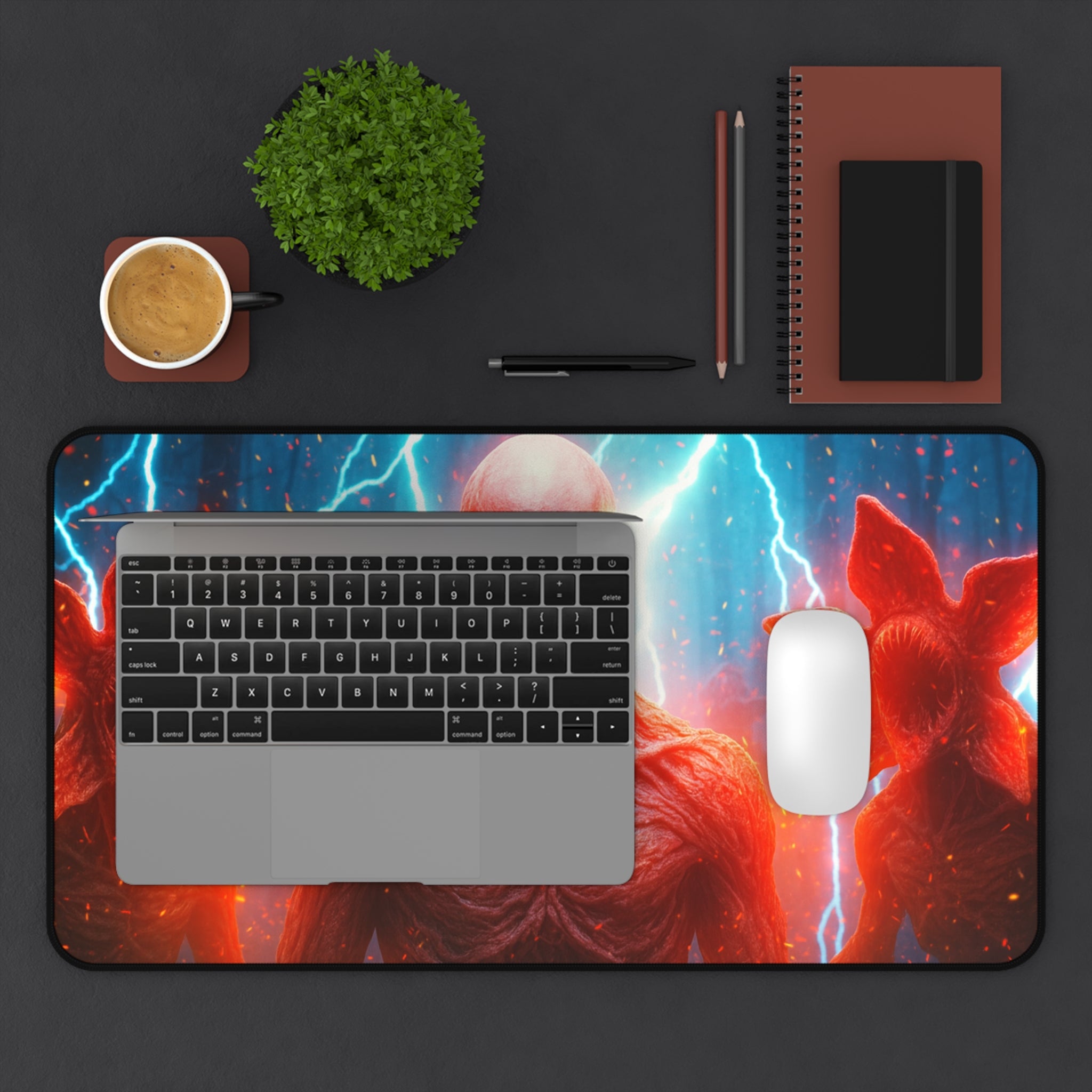 The Upside Down Desk Mat, Mouse Pad with Non-Slip Base & Vibrant Print