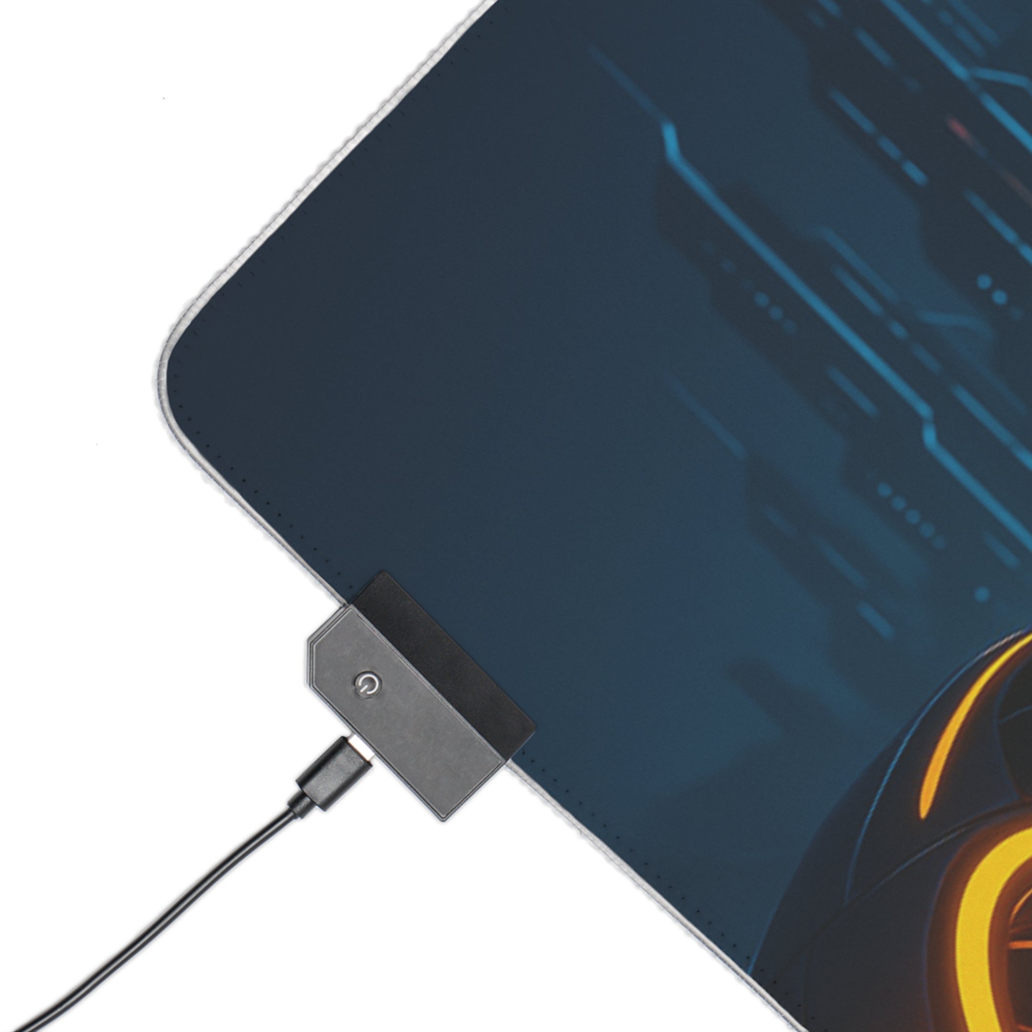 RGB LED Tron Gaming Mouse Pad, Tron Desk Mat
