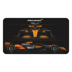McLaren MCL38 Racing Desk Mat — Formula 1 Car Mouse Pad