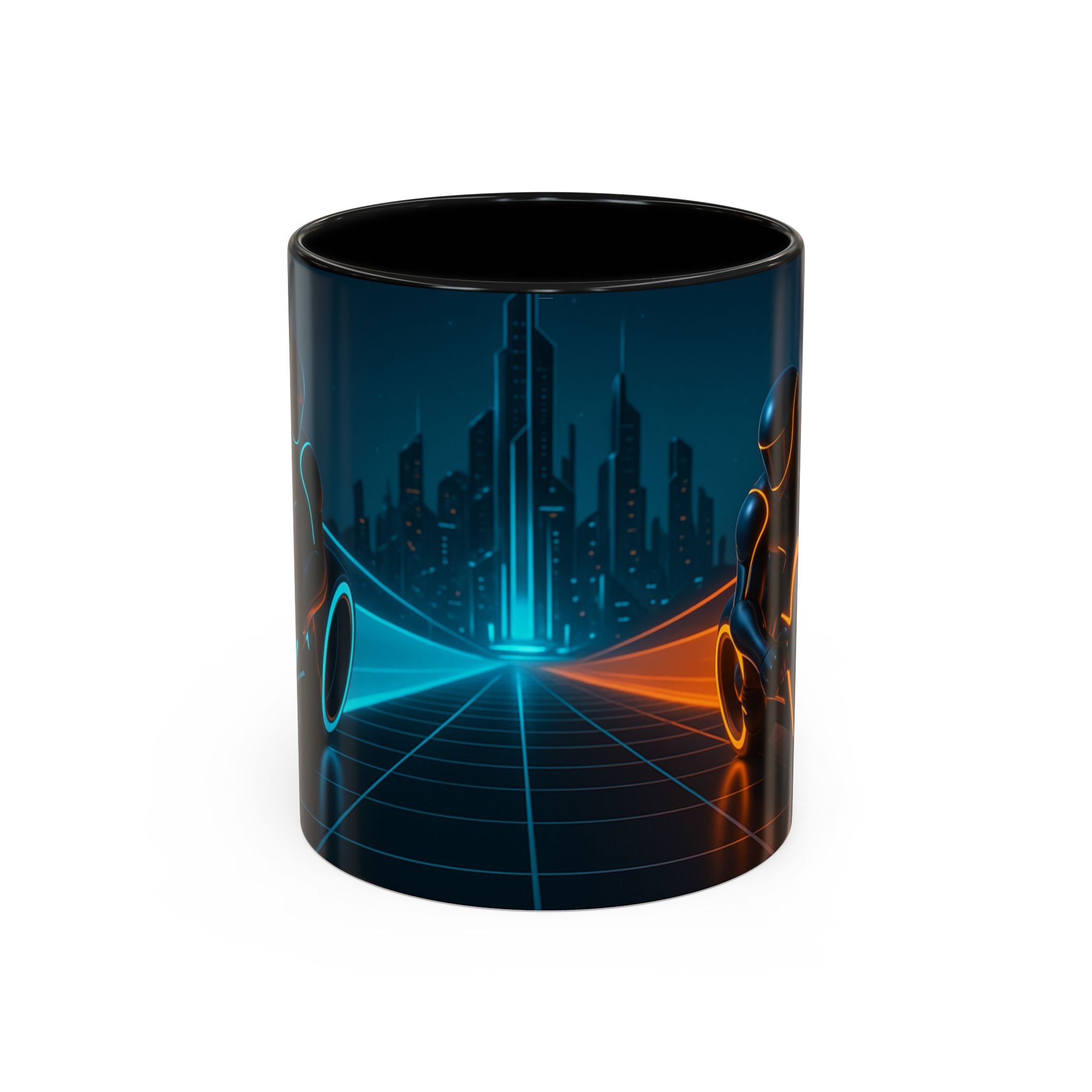Tron Ceramic Mug. Tron Coffee Cup