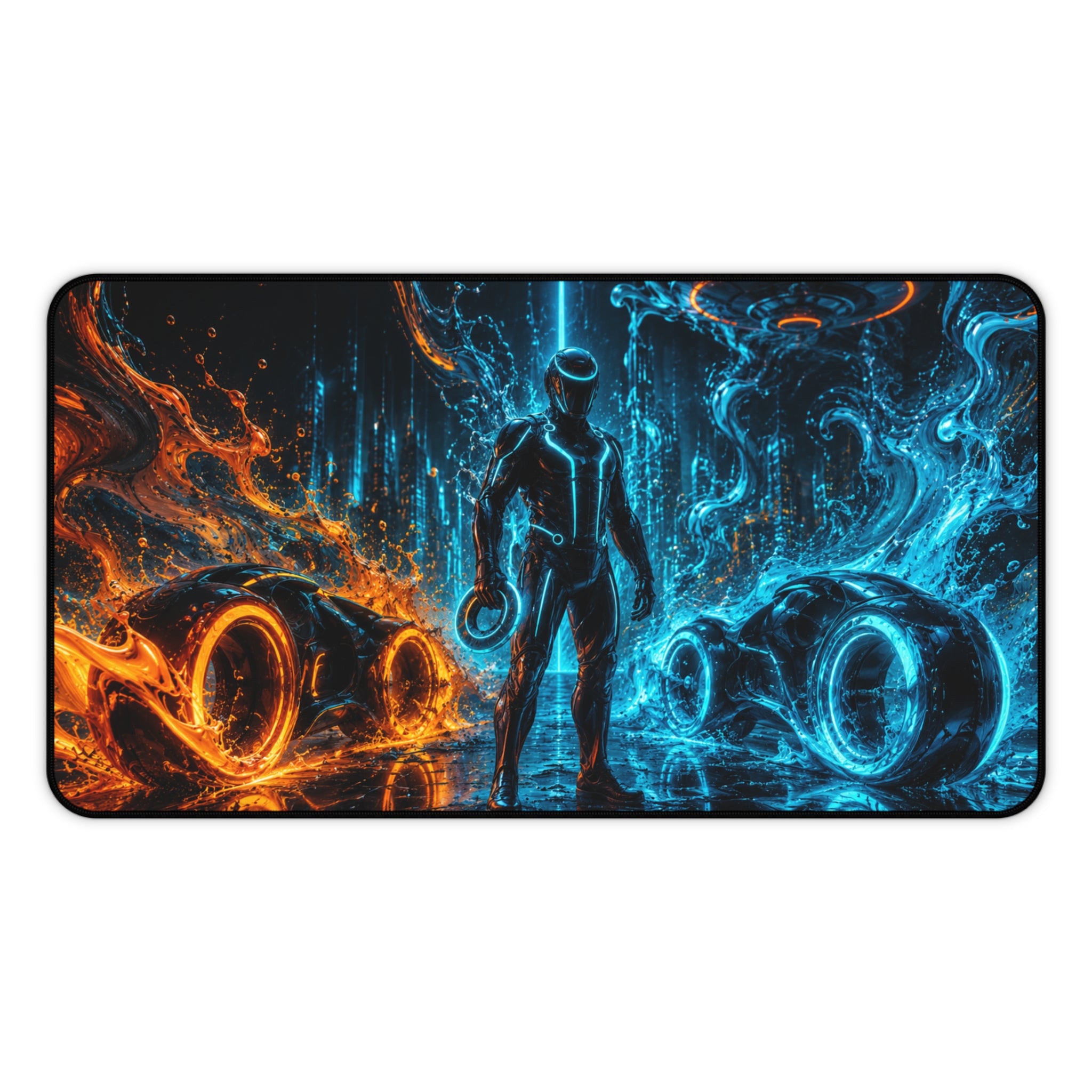 Tron Gaming Mouse Pad — Tron Racer Desk Mat
