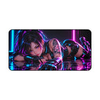 Premium Anime Waifu Desk Mat with Non-Slip Base