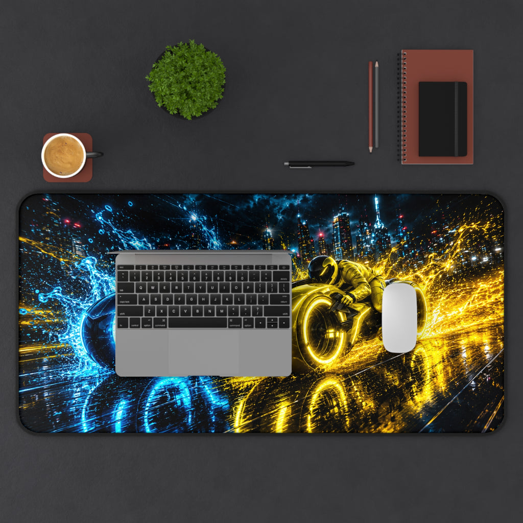 Tron Racers Mouse Pad - Tron-Inspired Desk Pad