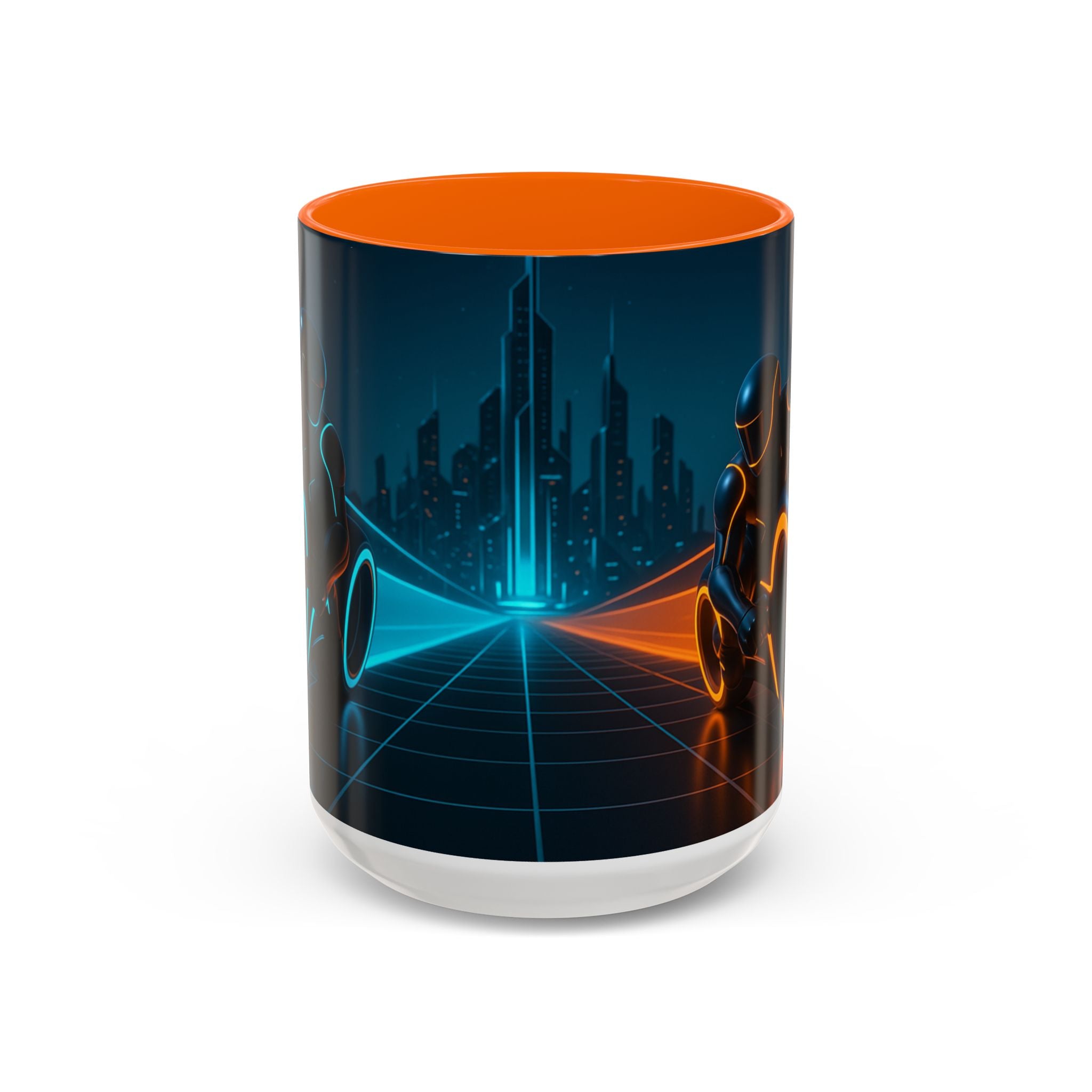 Tron Ceramic Mug. Tron Coffee Cup