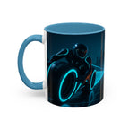 Tron Ceramic Mug. Tron Coffee Cup