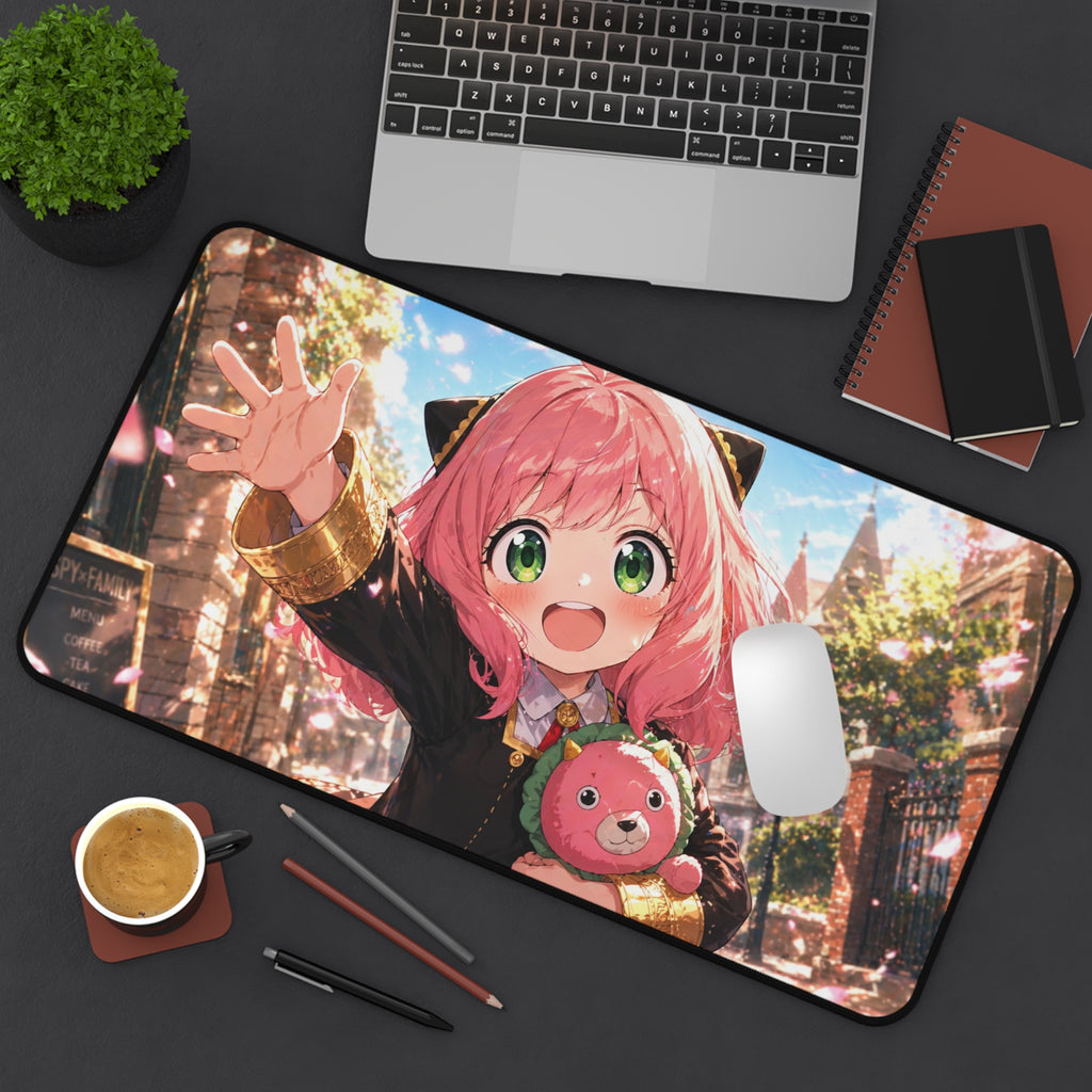 Anya Forger Cute Anime Desk Mat Mouse Pad