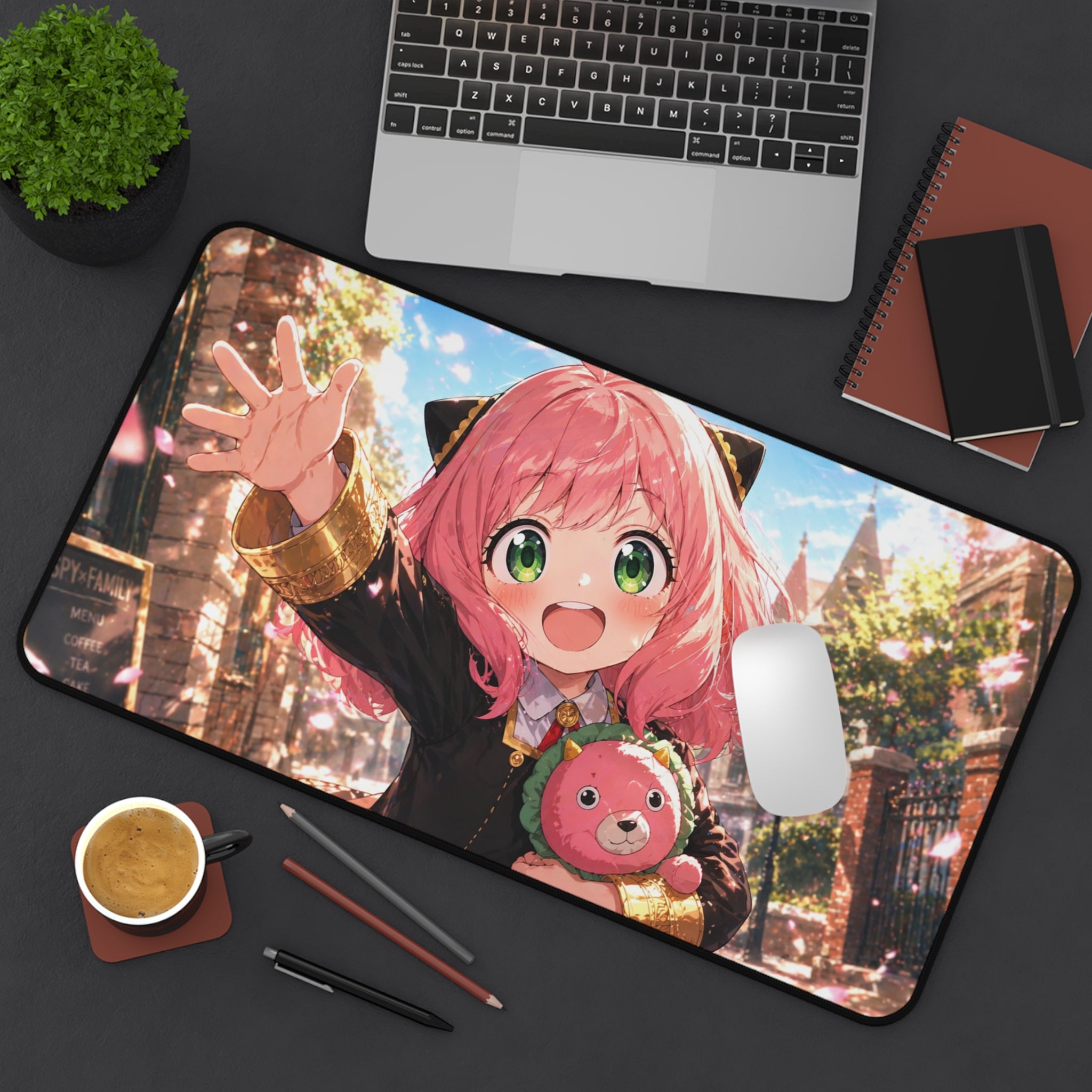 Anya Forger Cute Anime Desk Mat Mouse Pad