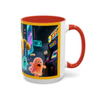 Pac-Man Mug, Colorful Ceramic Cup
