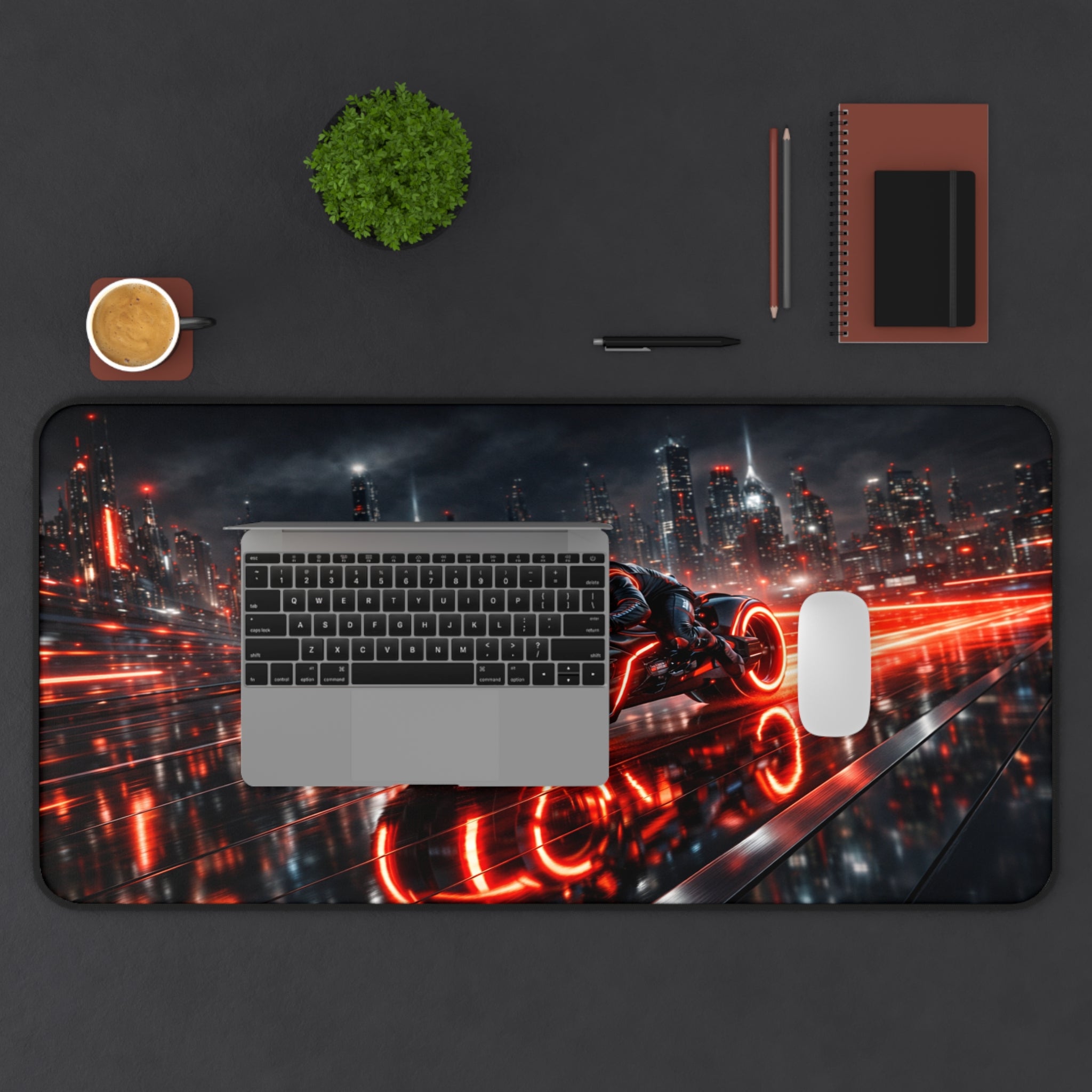 Tron Lightcycle Mouse Pad, Lightcycle Desk Mat