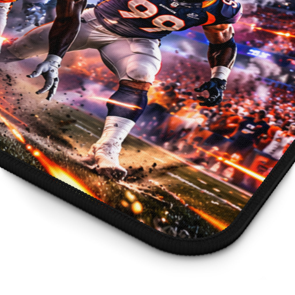 Denver Broncos Gaming Desk Mat — NFL Broncos Mouse Pad
