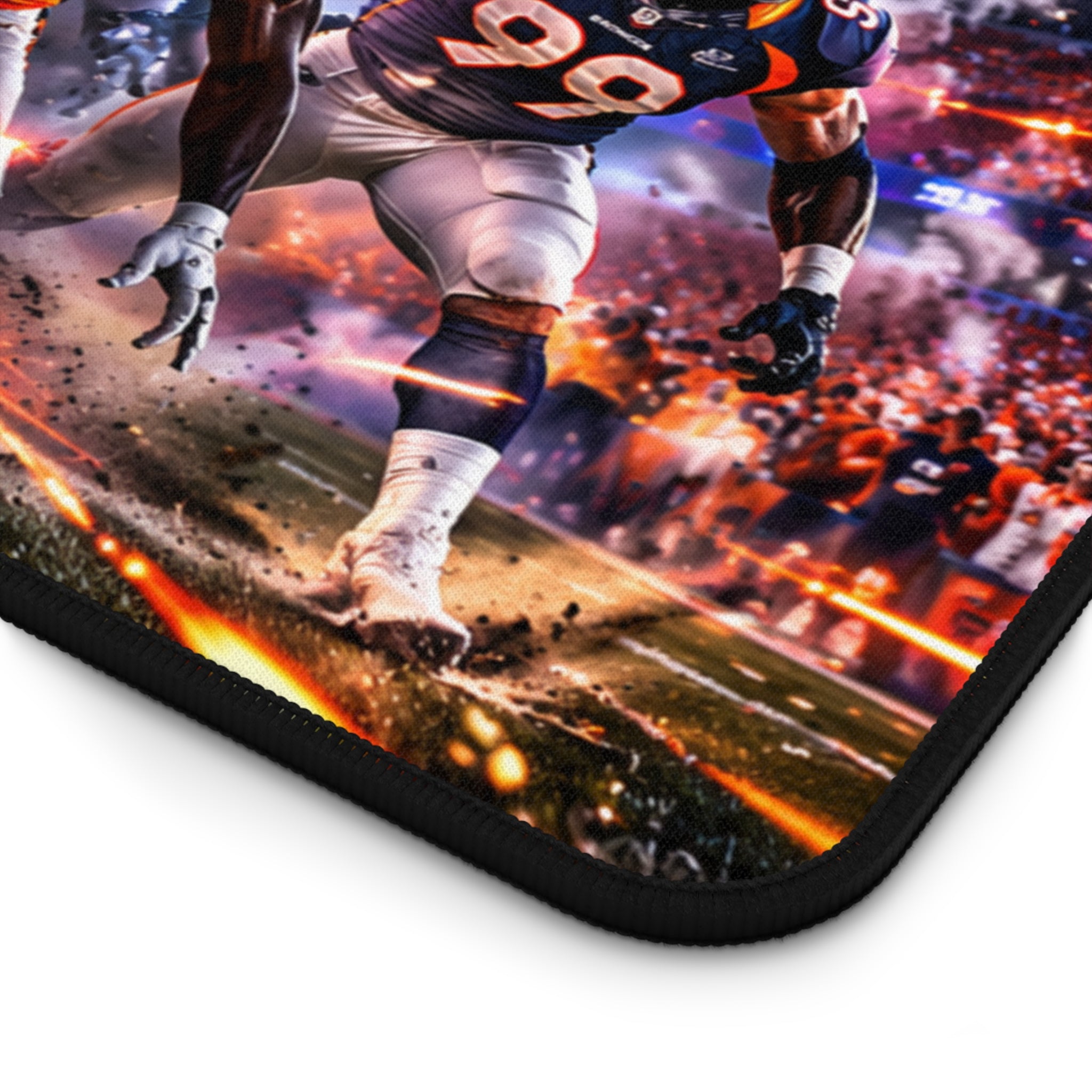 Denver Broncos Gaming Desk Mat — NFL Broncos Mouse Pad