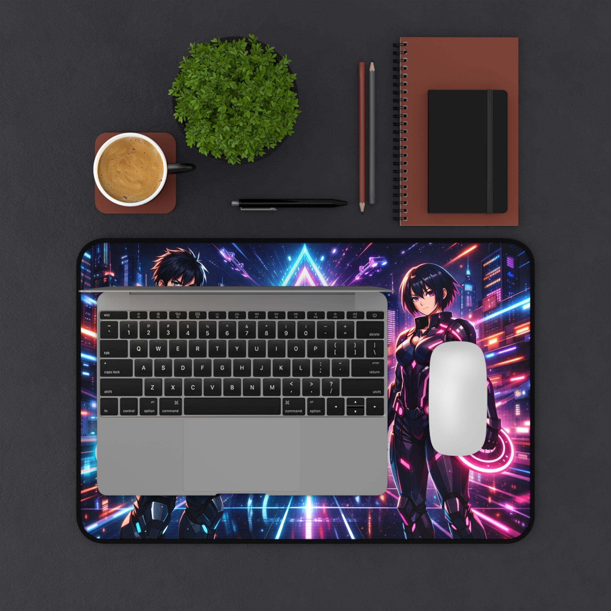 Tron Anime Desk Mat - Tron Gaming Mouse Pad