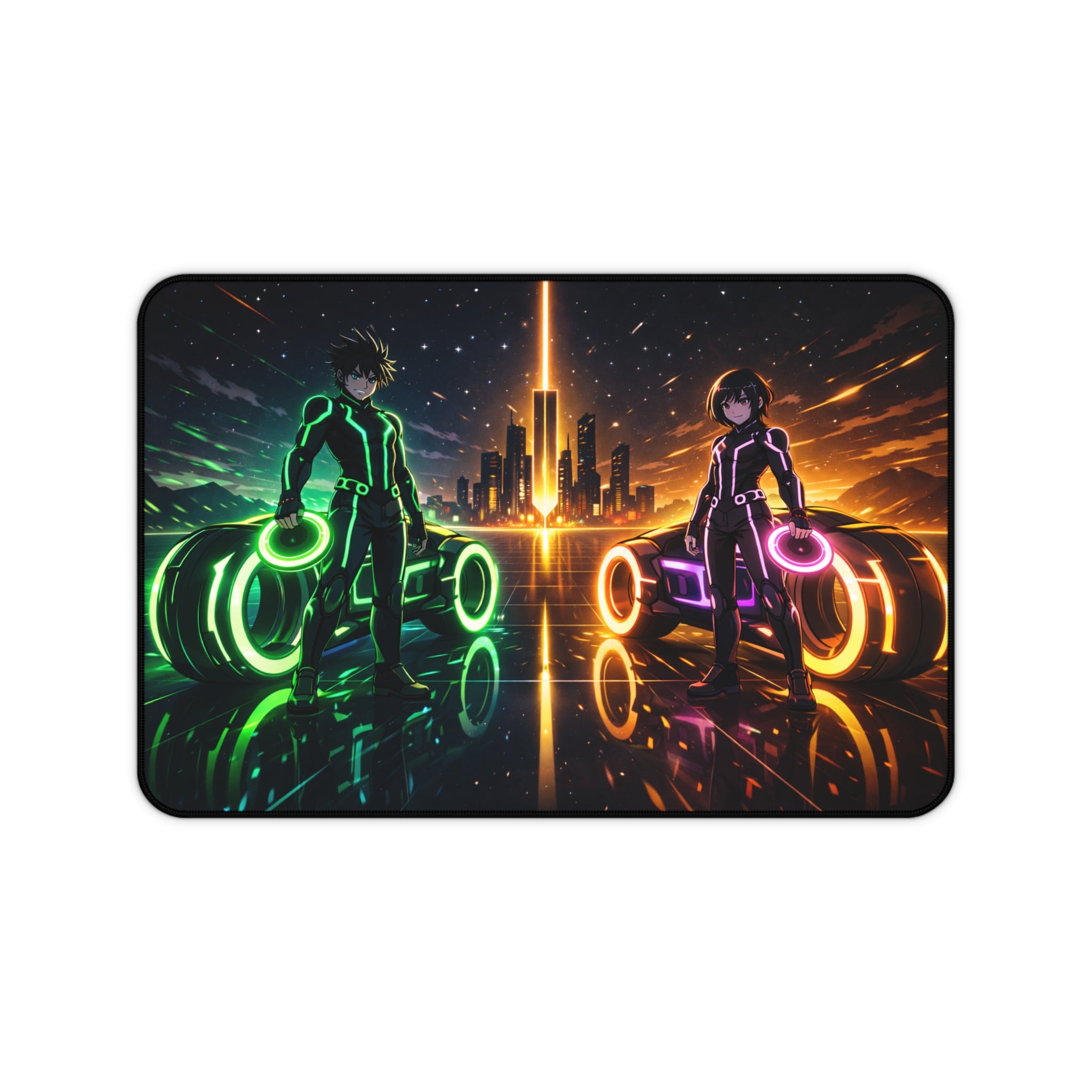 Tron Anime Desk Mat - Tron Gaming Mouse Pad