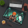 Anime Warrior Swordsman Desk Mat & Mouse Pad