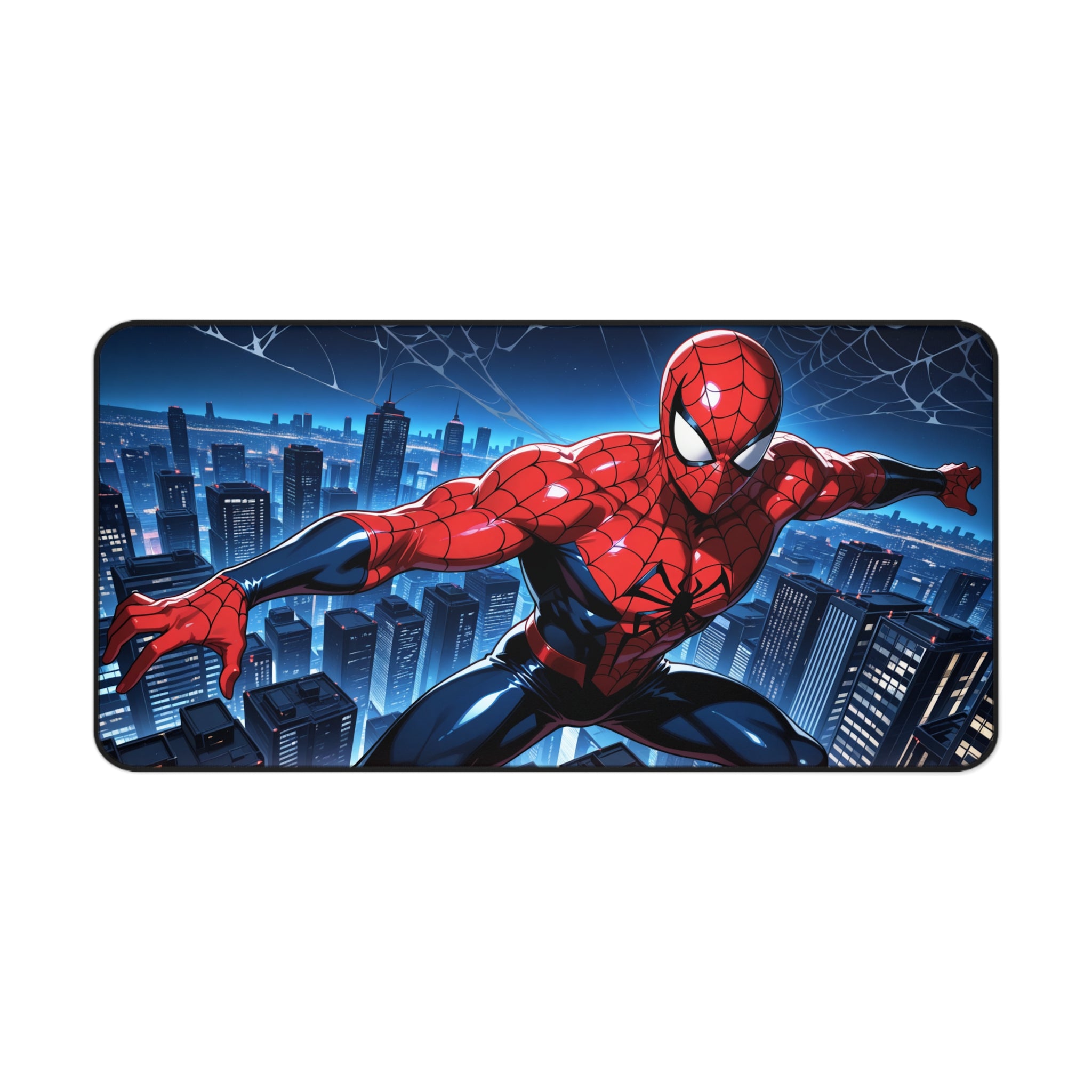 Spiderman Desk Mat, Spiderman Mouse Pad, Superhero Playmat with Vibrant Print