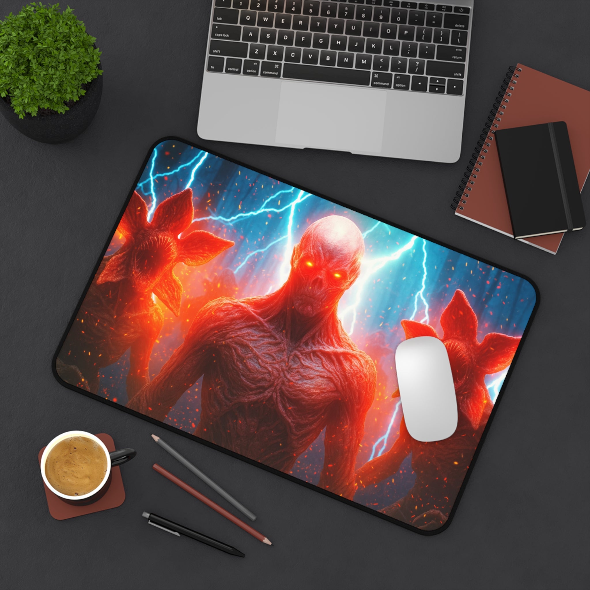 The Upside Down Desk Mat, Mouse Pad with Non-Slip Base & Vibrant Print