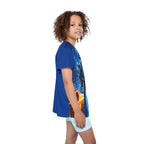 Tron Cybersuit Boy Kids Jersey, Futuristic Gamer Shirt with Tron-Inspired Cyber Graphic