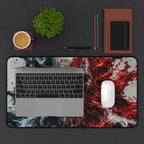 God of War Mouse Pad — Spartan Warrior Gaming Desk Mat