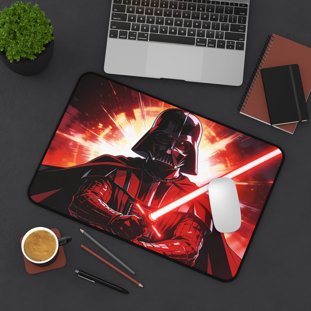 Darth Vader Desk Mat, Star Wars Gaming Mouse Pad with Non-Slip Base