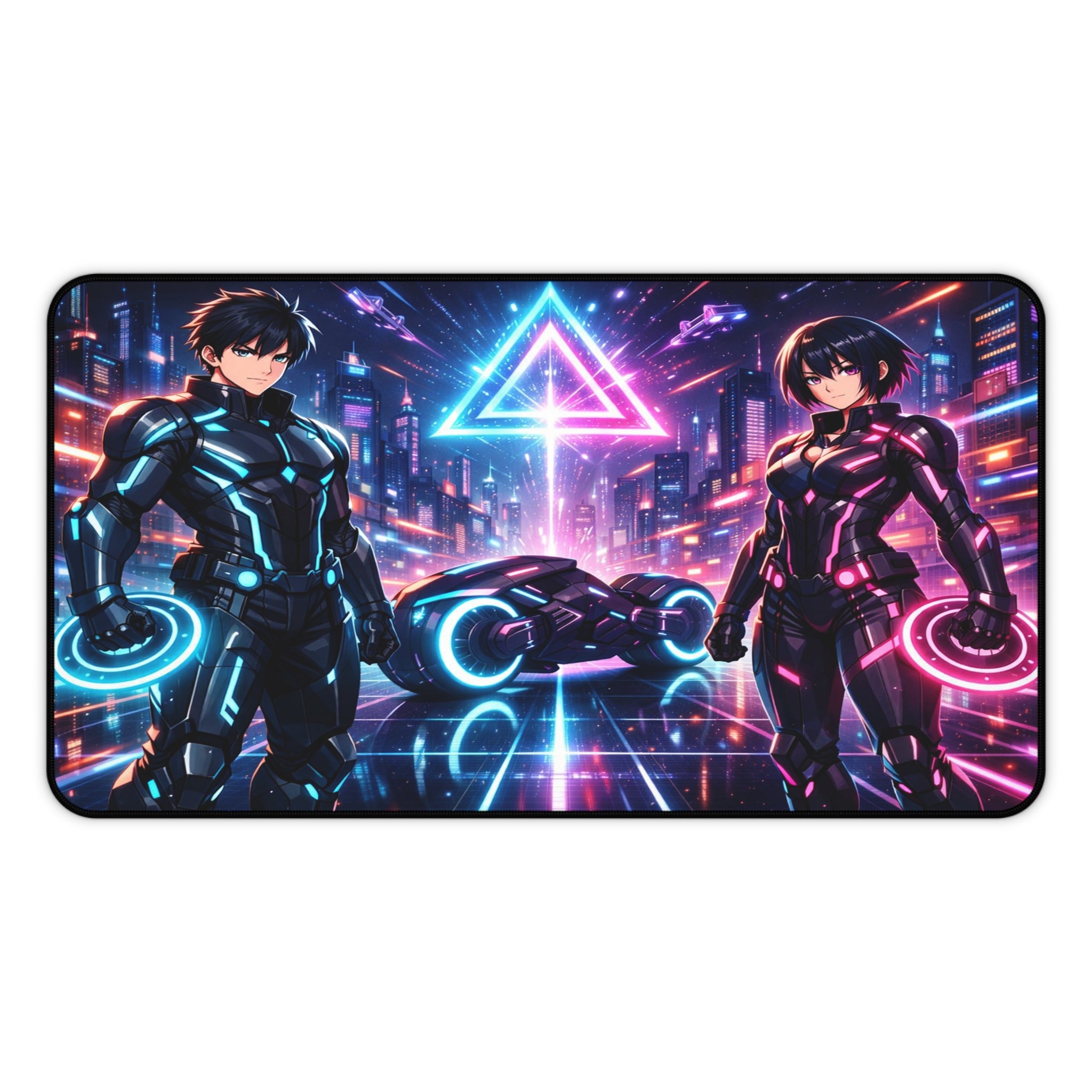 Tron Anime Desk Mat - Tron Gaming Mouse Pad