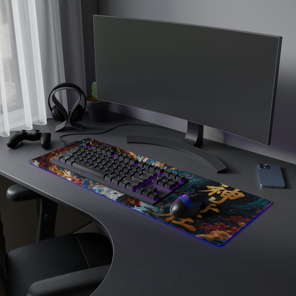 Epic Dragon RGB LED Gaming Mouse Pad
