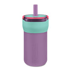 Kids 12oz Leakproof Straw Tumbler — Engraved "LOVE" Design (Spill‑Proof, BPA‑Free)