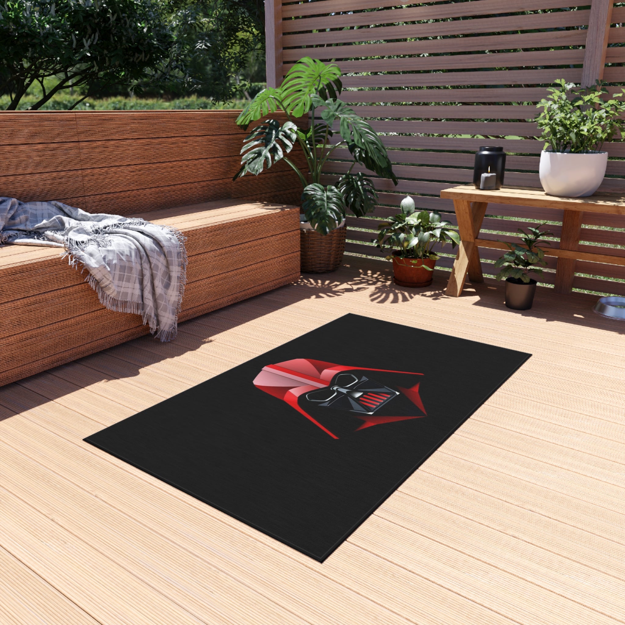 Darth Vader Rug, Star Wars Carpet for Gamers & Sci-Fi Fans