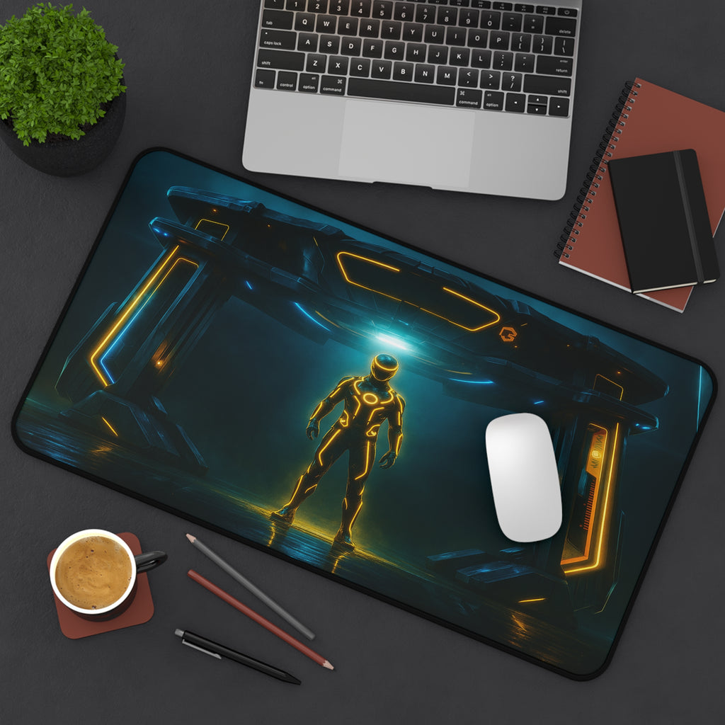 Tron Desk Mat - Tron Legacy Style - Gaming Mouse Pad